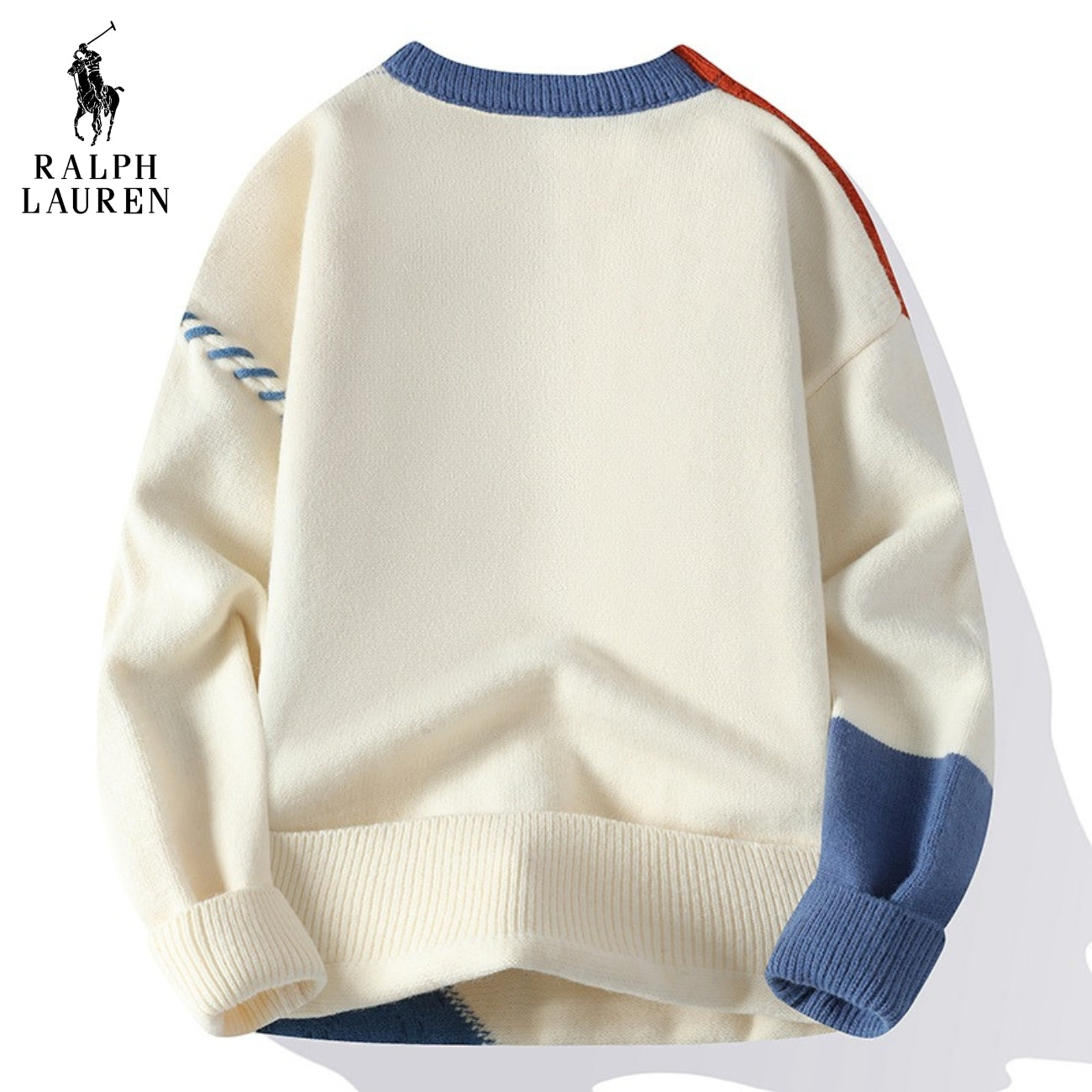 RL® Lässiger Patchwork-Pullover – ABVERKAUFSPREIS