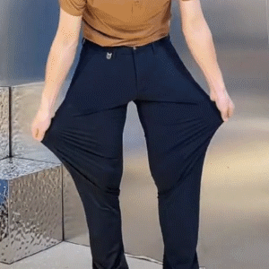 Klassische Stretch-Slim-Fit-Hose für Herren