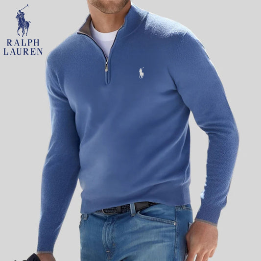 Pullover mit halbem Reißverschluss - AUSVERKAUF