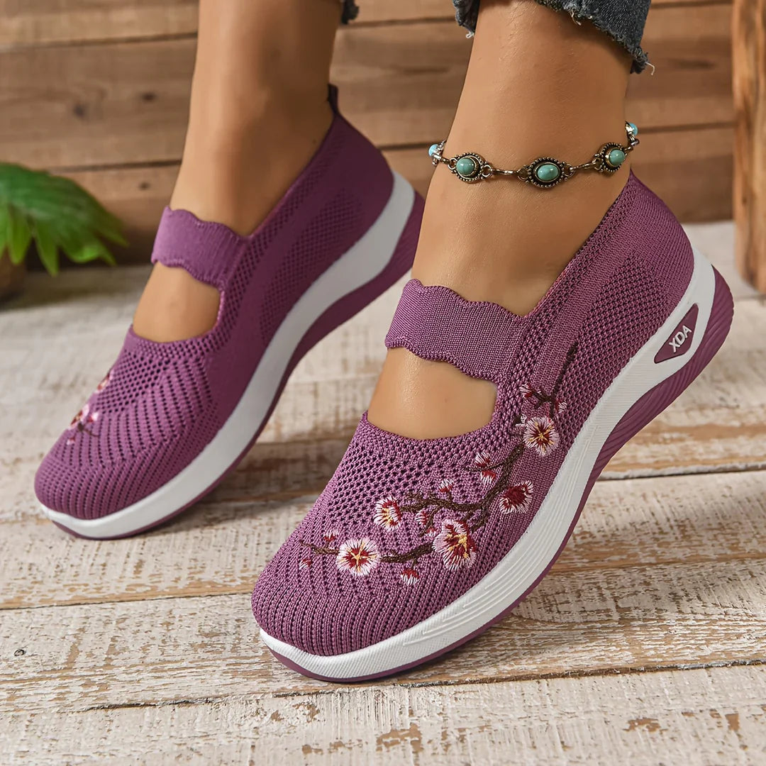CloudPlus™ – Atmungsaktive und äußerst bequeme orthopädische Sneakers für Damen