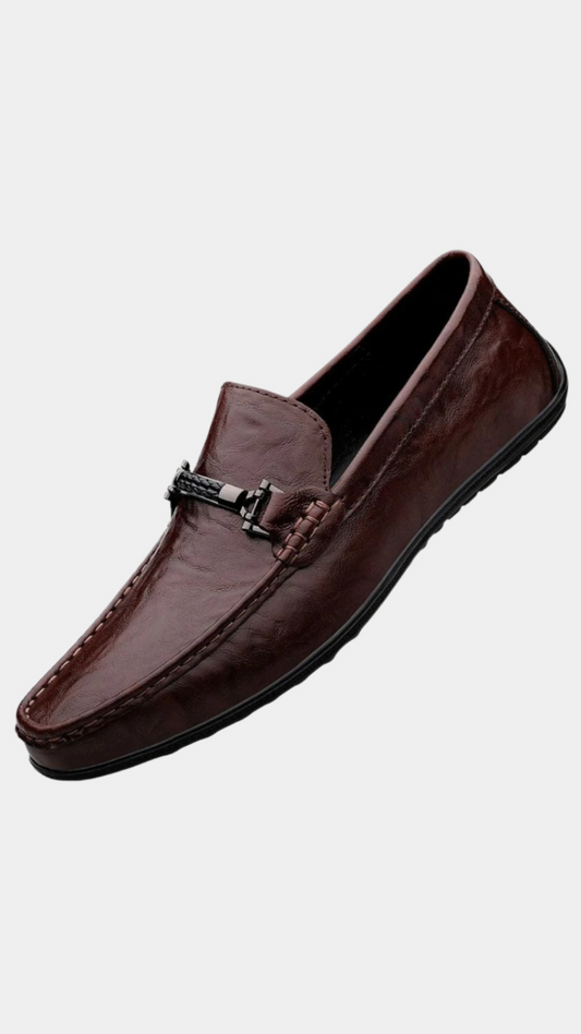 Bourne and Mason Elegante Leder-Loafer