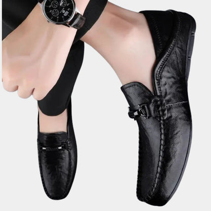 Bourne and Mason Elegante Leder-Loafer
