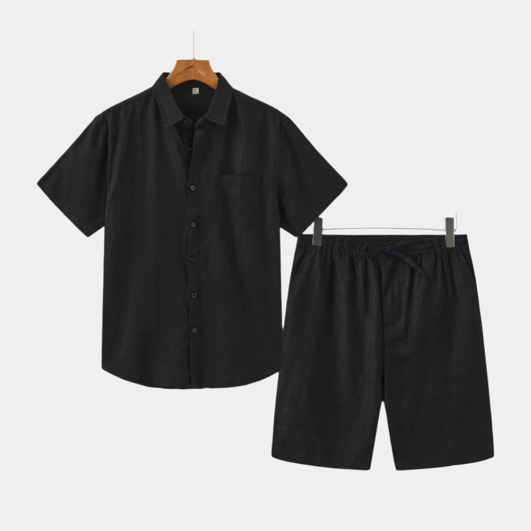 Athens Leinen-Shorts-Set