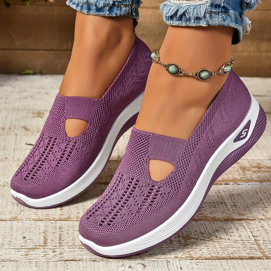 CloudWear™ – Atmungsaktive und äußerst bequeme orthopädische Sneakers für Damen