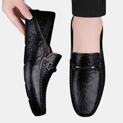 Bourne and Mason Elegante Leder-Loafer