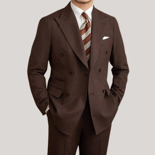 Elegantes Belvedere Gabardine-Anzugset (Jacke &amp; Hose)