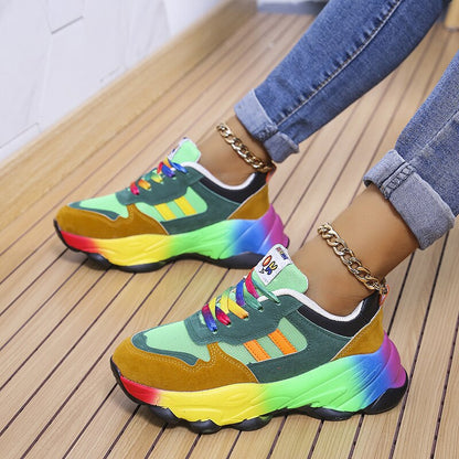 Orthopädische bunte Turnschuhe