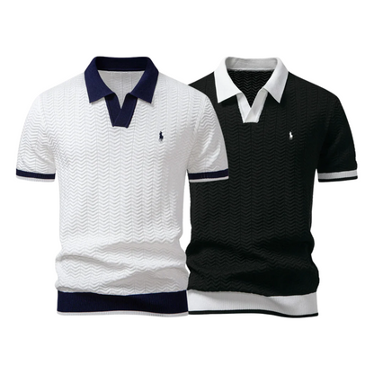 [1 kaufen, 2 bekommen] RL® | Premium Trikot-Poloshirt