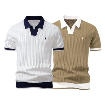 [1 kaufen, 2 bekommen] RL® | Premium Trikot-Poloshirt