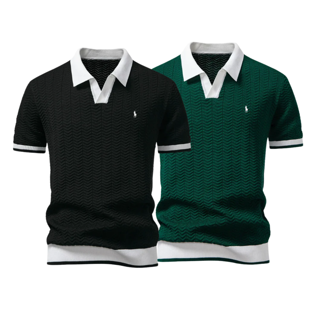 [1 kaufen, 2 bekommen] RL® | Premium Trikot-Poloshirt