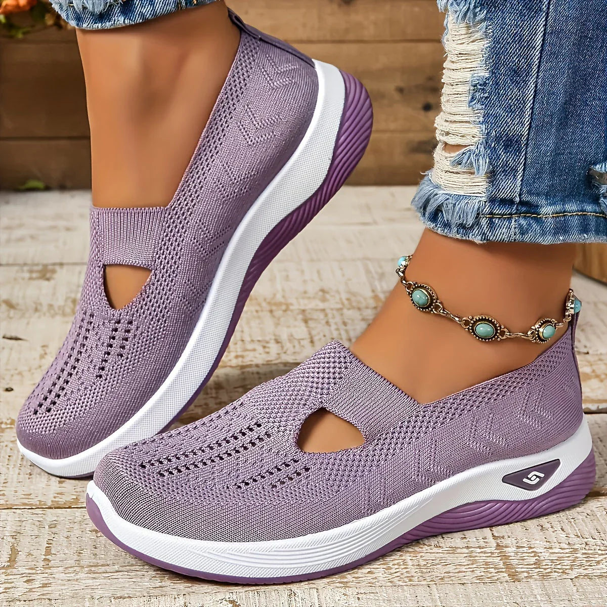 CloudWear™ – Atmungsaktive und äußerst bequeme orthopädische Sneakers für Damen