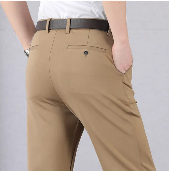 Klassische Stretch-Slim-Fit-Hose für Herren