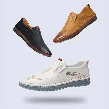 Slip-On-Mokassins aus Leder für Herren - [BEGRENZTER VORRAT] 