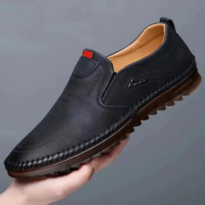Slip-On-Mokassins aus Leder für Herren - [BEGRENZTER VORRAT] 