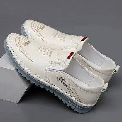Slip-On-Mokassins aus Leder für Herren - [BEGRENZTER VORRAT] 