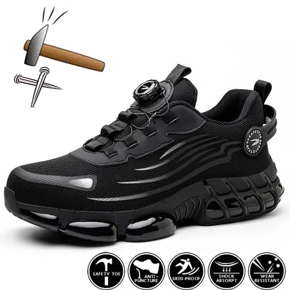 Unzerstörbare Turnschuhe mit Stahlkappe 