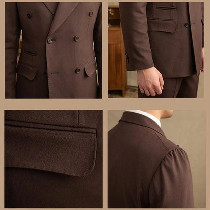Elegantes Belvedere Gabardine-Anzugset (Jacke &amp; Hose)