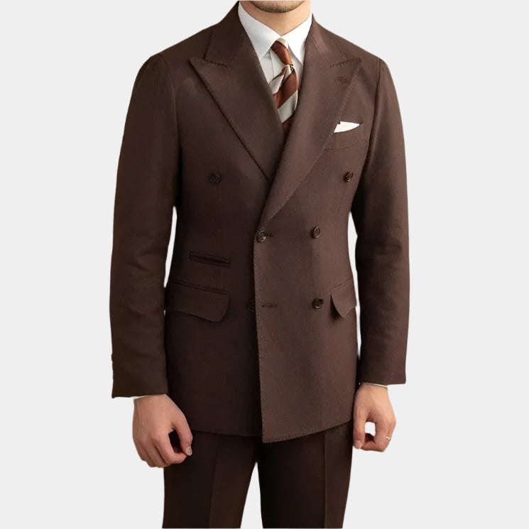 Elegantes Belvedere Gabardine-Anzugset (Jacke &amp; Hose)
