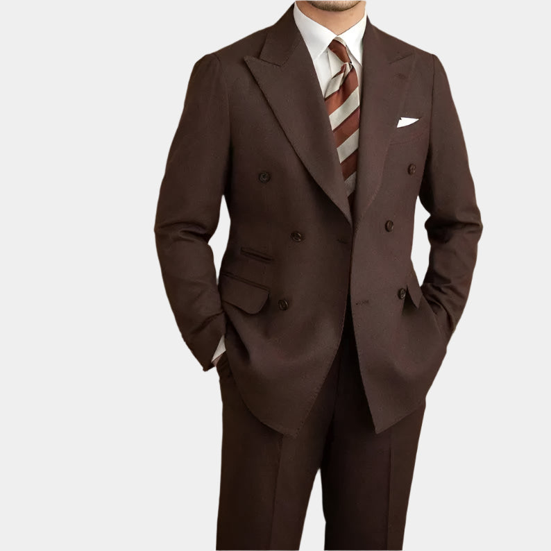Elegantes Belvedere Gabardine-Anzugset (Jacke &amp; Hose)
