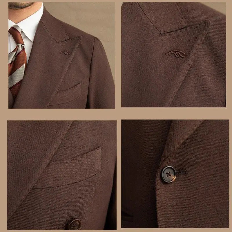 Elegantes Belvedere Gabardine-Anzugset (Jacke &amp; Hose)
