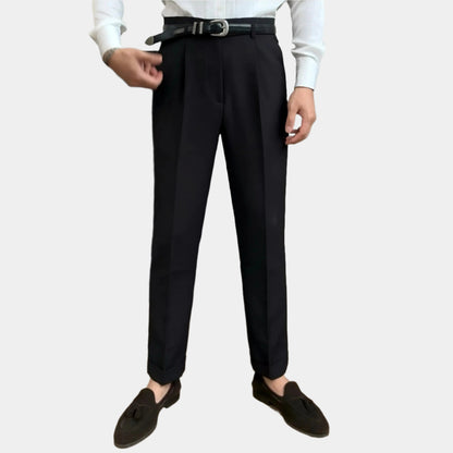 Klassische Hose Astoria mit Gürtel
